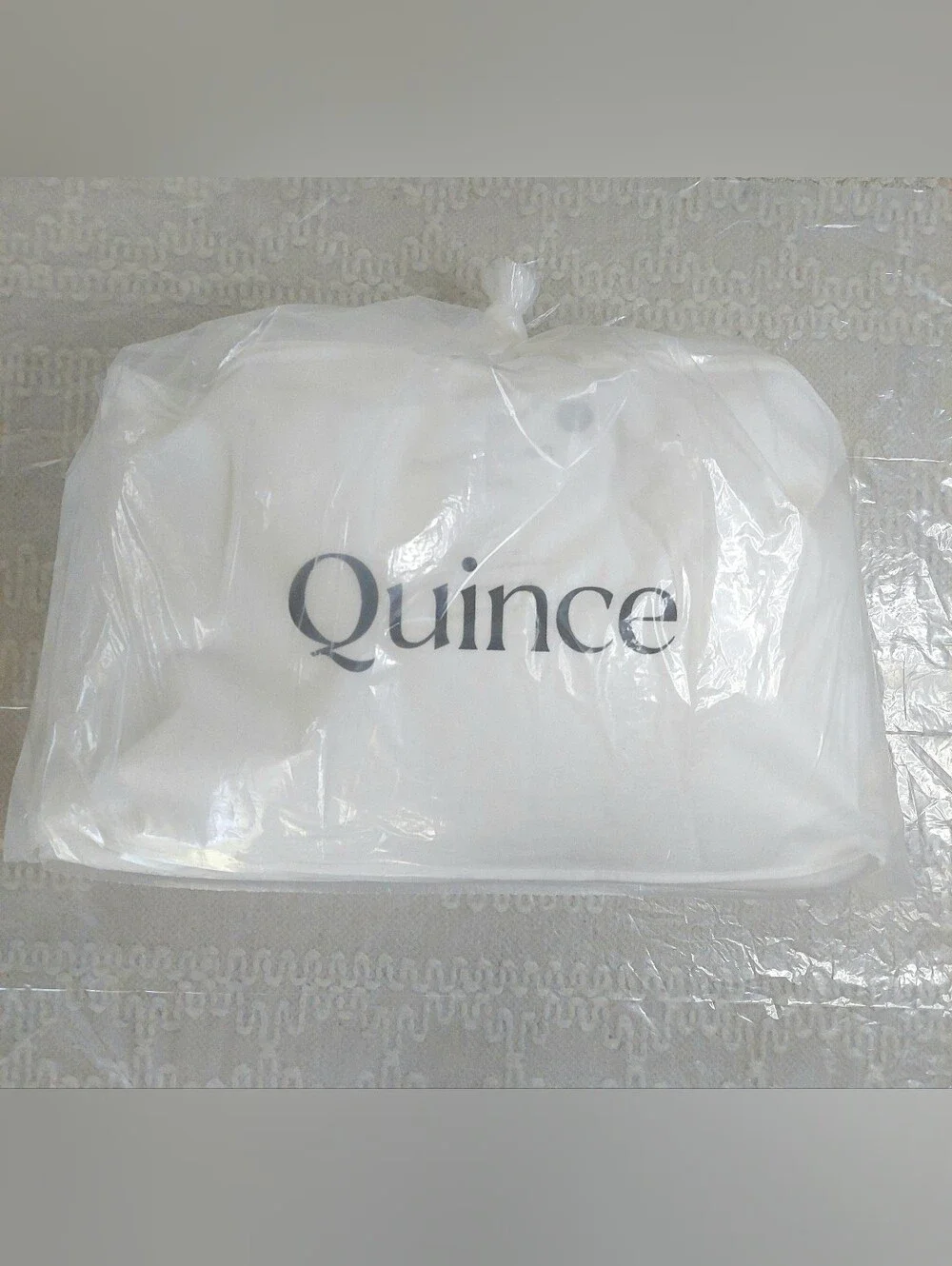 NWOT- Quince Standard White Duck Down Premium Pillow (Soft)(P90)